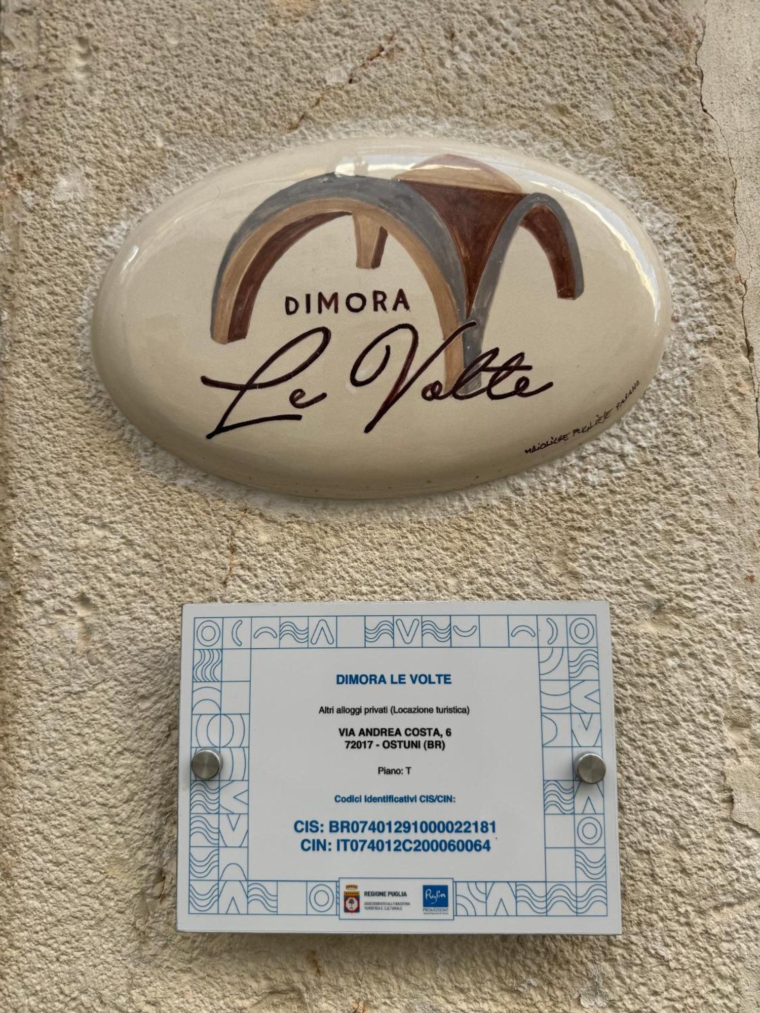 Dimora Le Volte Ostuni Βίλα Εξωτερικό φωτογραφία